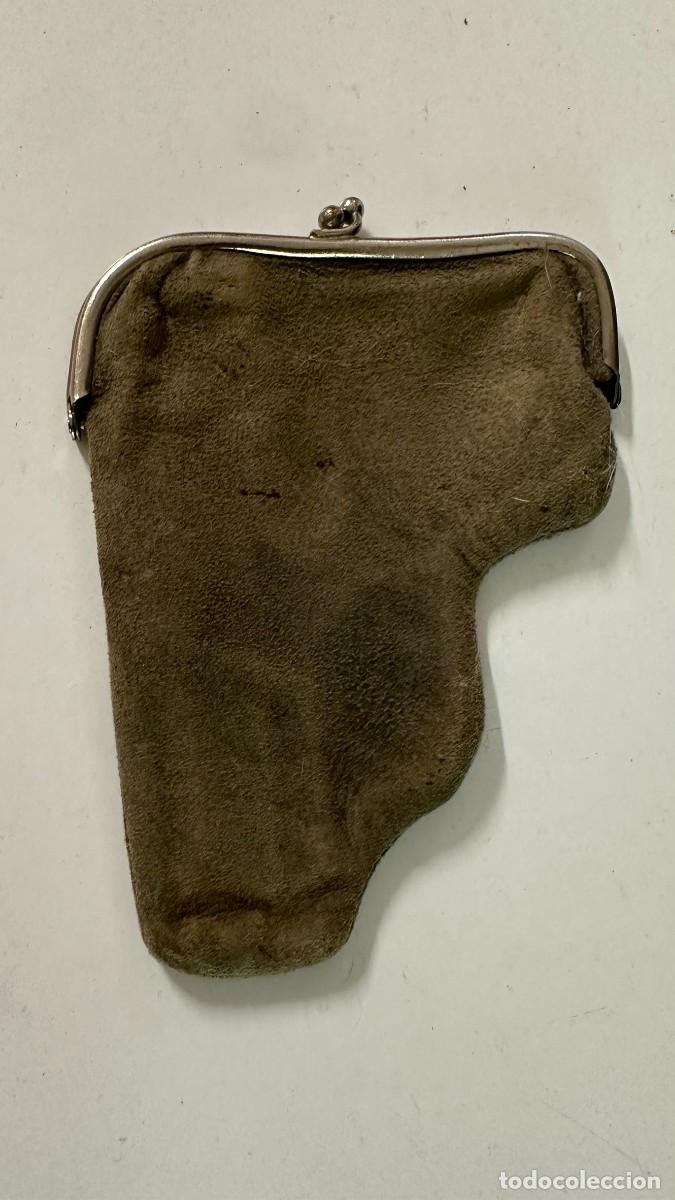 Militaria: Funda de ante pistola de bolsillo