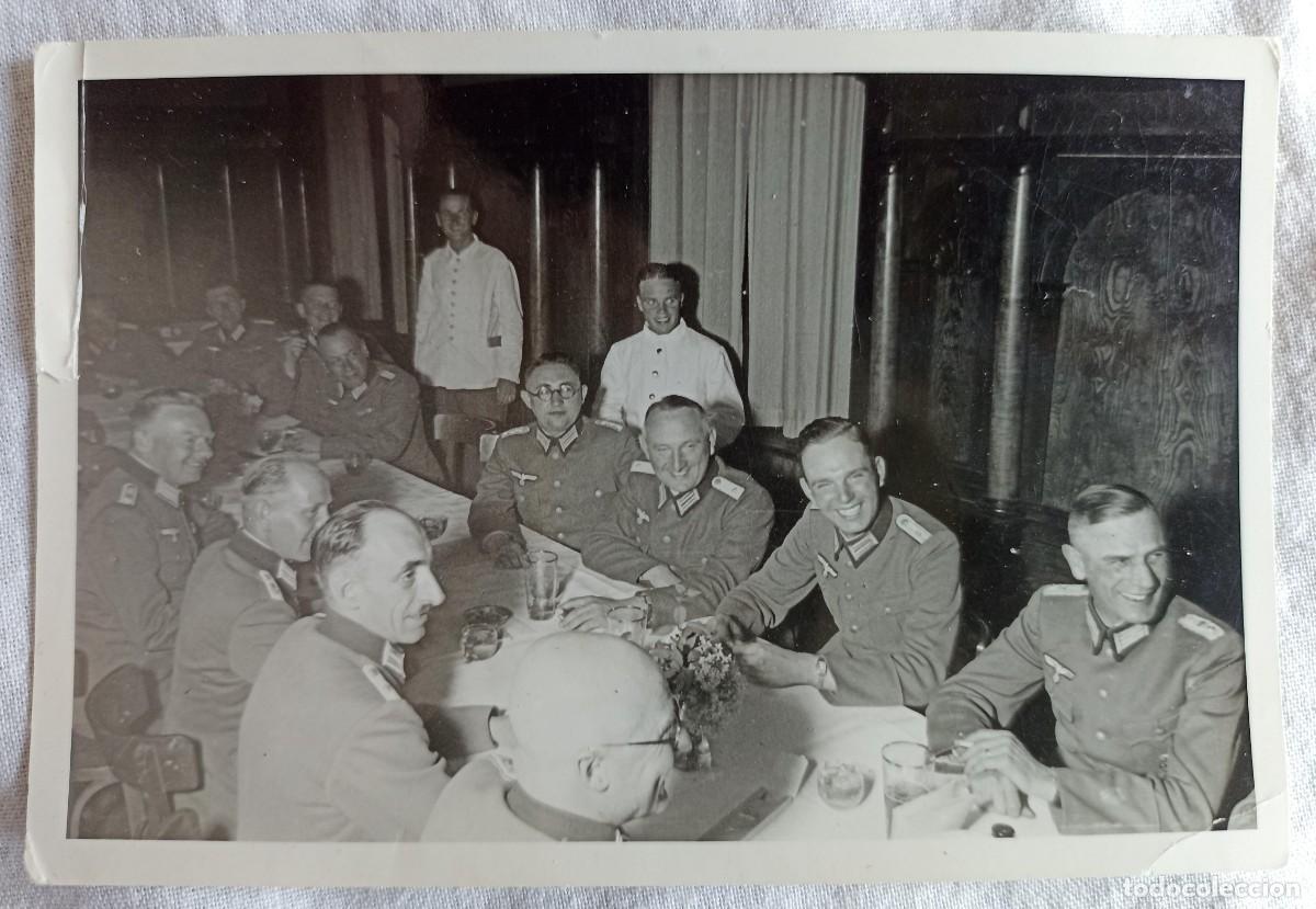 Militaria: Fotograf&iacute;a Original oficiales alemanes 1940 (III Reich Hitler- Alemania) WWII