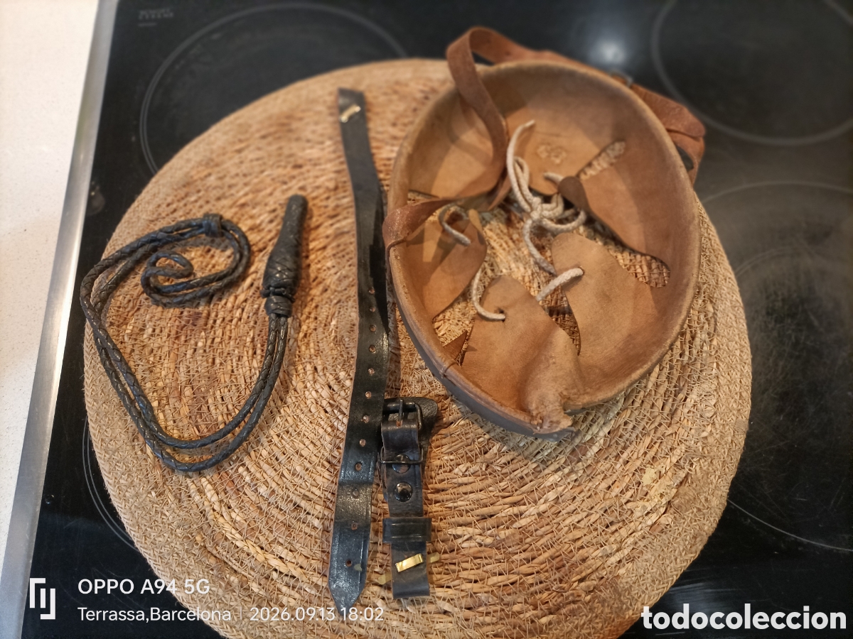 Militaria: Interior Casco Aleman y accesorios Original