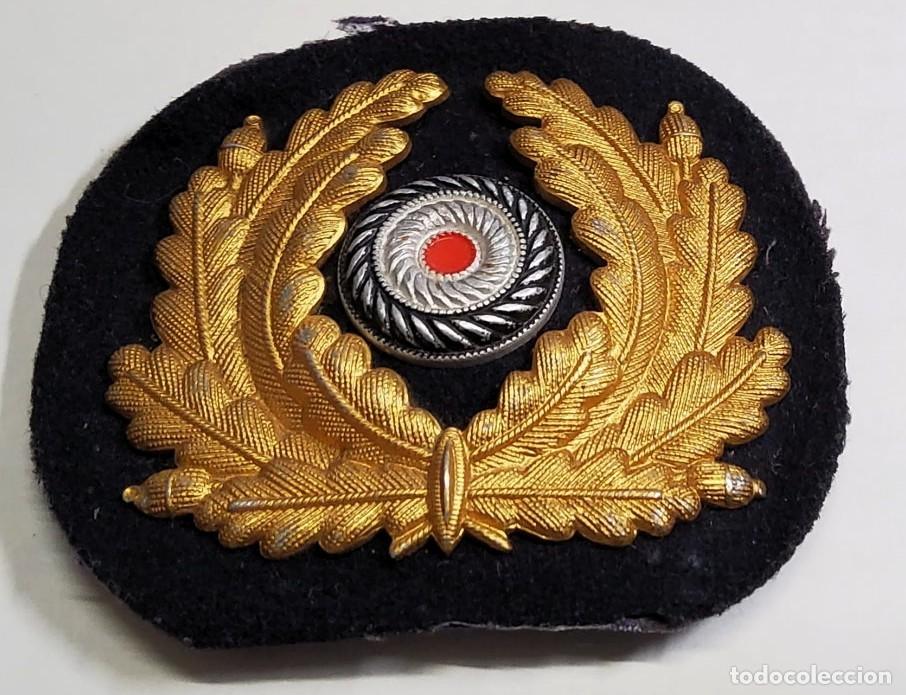 Militaria: DISTINTIVO DE GORRA DE OFICIAL DE LA MARINA DE GUERRA DE ALEMANIA.2&ordf; GUERRA MUNDIAL.