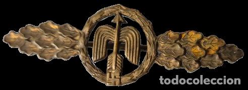 Militaria: Broche Piloto en oro Luftwaffe Alemania WW2
