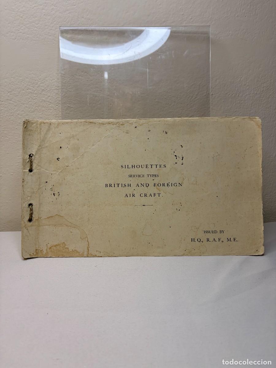 Militaria: Raro manual brit&aacute;nico de identificaci&oacute;n de aviones militares &ndash; RAF WW2