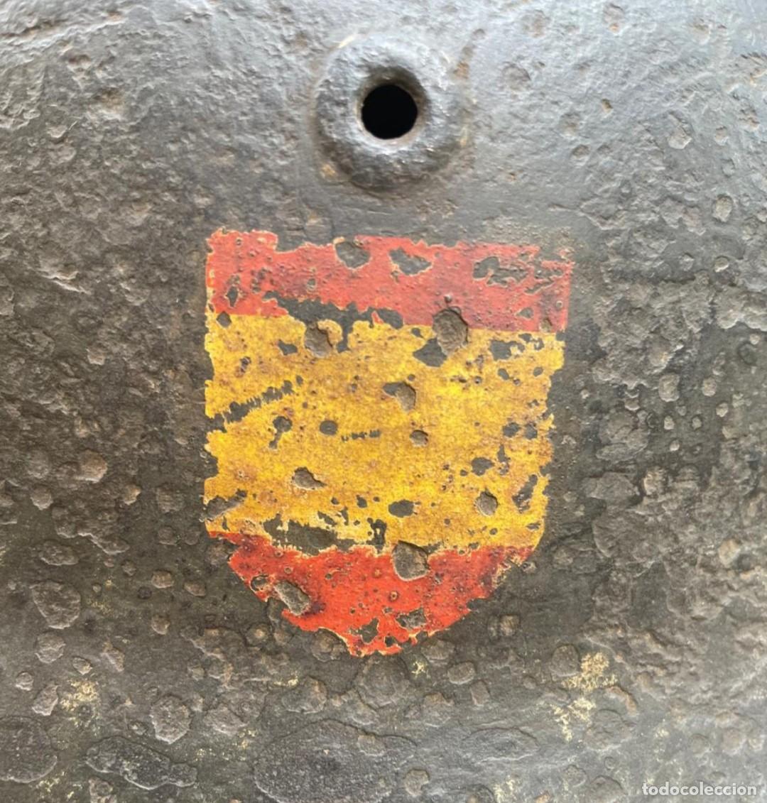 Militaria: Casco alem&aacute;n Divisi&oacute;n Azul - Foto 3