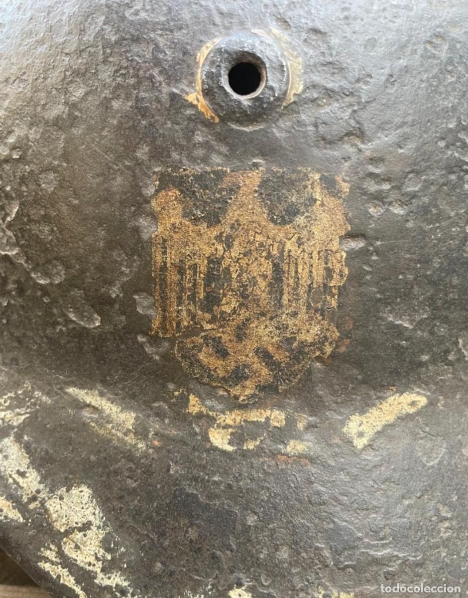 Militaria: Casco alem&aacute;n Divisi&oacute;n Azul - Foto 4