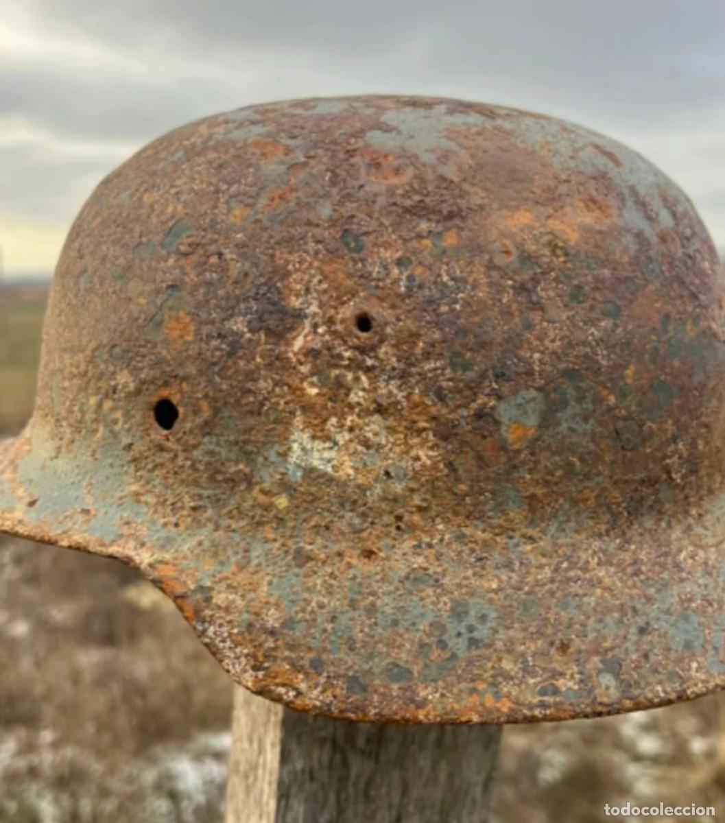 Militaria: Casco alem&aacute;n Divisi&oacute;n Azul - Foto 2