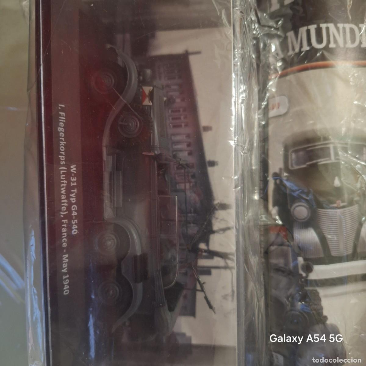 Militaria: Coches militares segunda guerra mundial N&uacute;mero 1, W-31 Typ G4-540escala 1/43 Colecci&oacute;n In&eacute;dita