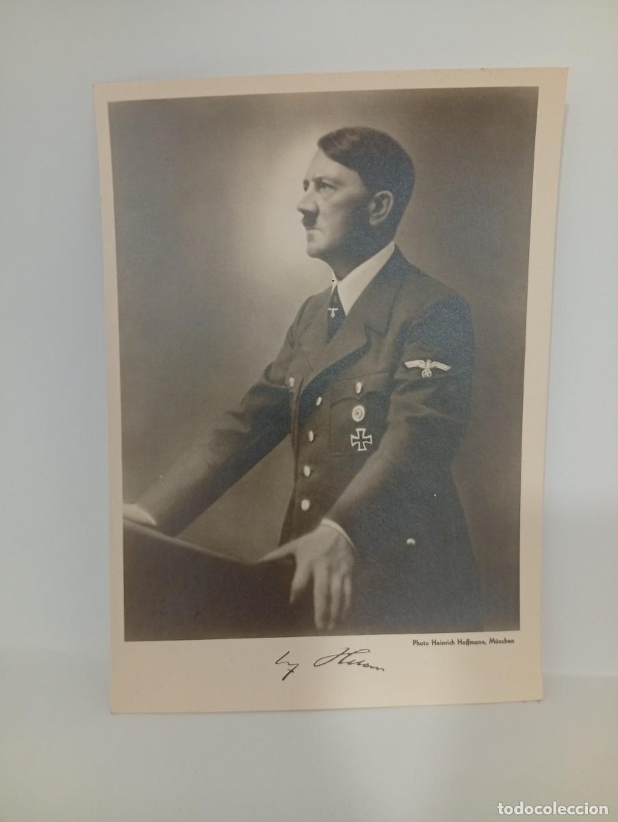 Militaria: Postal Adolf Hitler original de la &eacute;poca. Alemania sin circular.