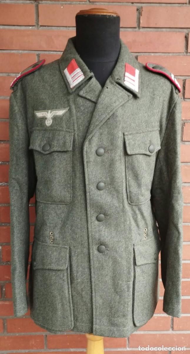 Militaria: FELDBLUSE, GUERRERA ALEMANA M42, LEGIONES EXTRANJERAS &ldquo;GEORGIEN&rdquo;, ALEMANIA, EJERCITO ALEMAN, 2&ordf; G.M.
