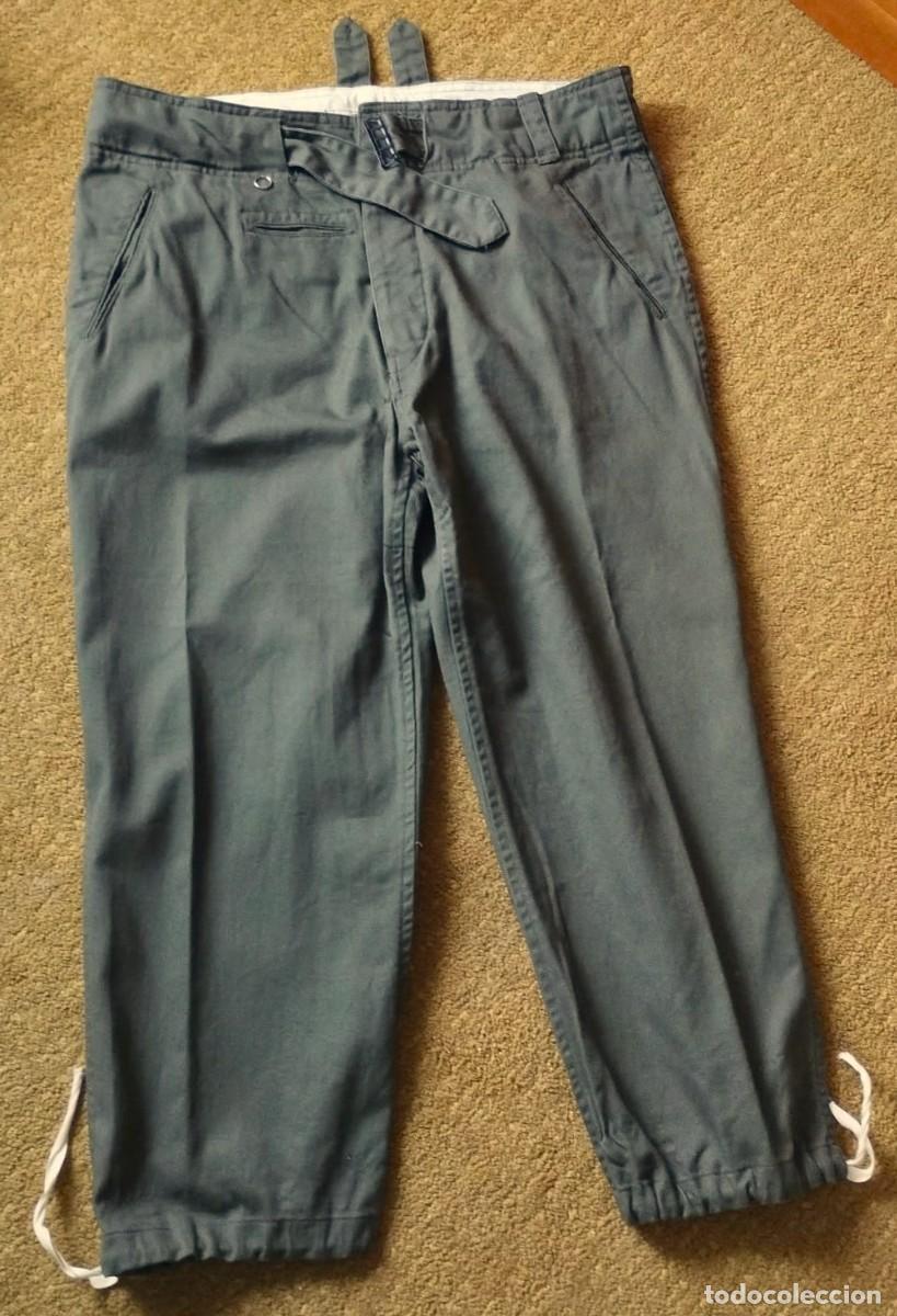 Militaria: PANTALON ALEMAN DE TROPA, AFRIKA KORPS, WEHRMACHT, ALEMANIA, 2&ordf; GUERRA MUNDIAL 1939/1945.