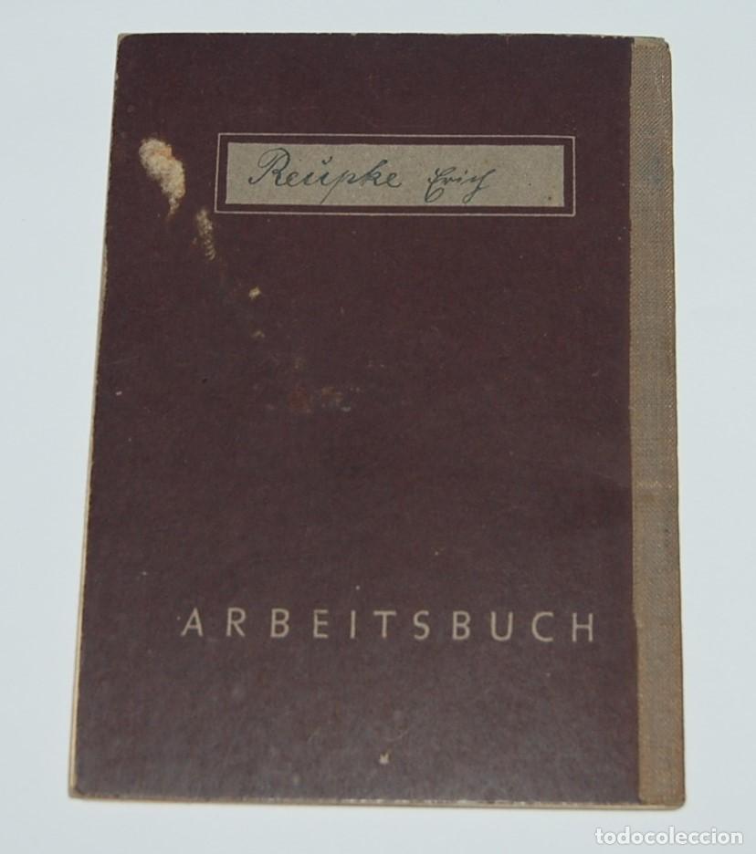 Militaria: ARBEITSBUCH SEGUNDO MODELO - TERCER REICH - Foto 2