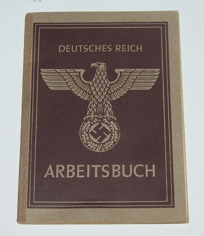 Militaria: ARBEITSBUCH SEGUNDO MODELO - TERCER REICH