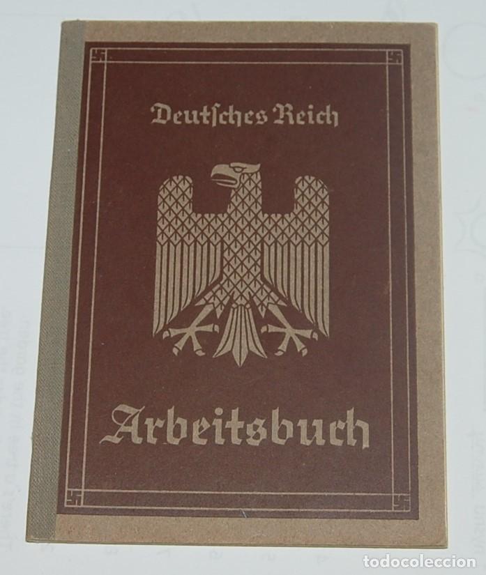 Militaria: ARBEITSBUCH PRIMER MODELO - TERCER REICH