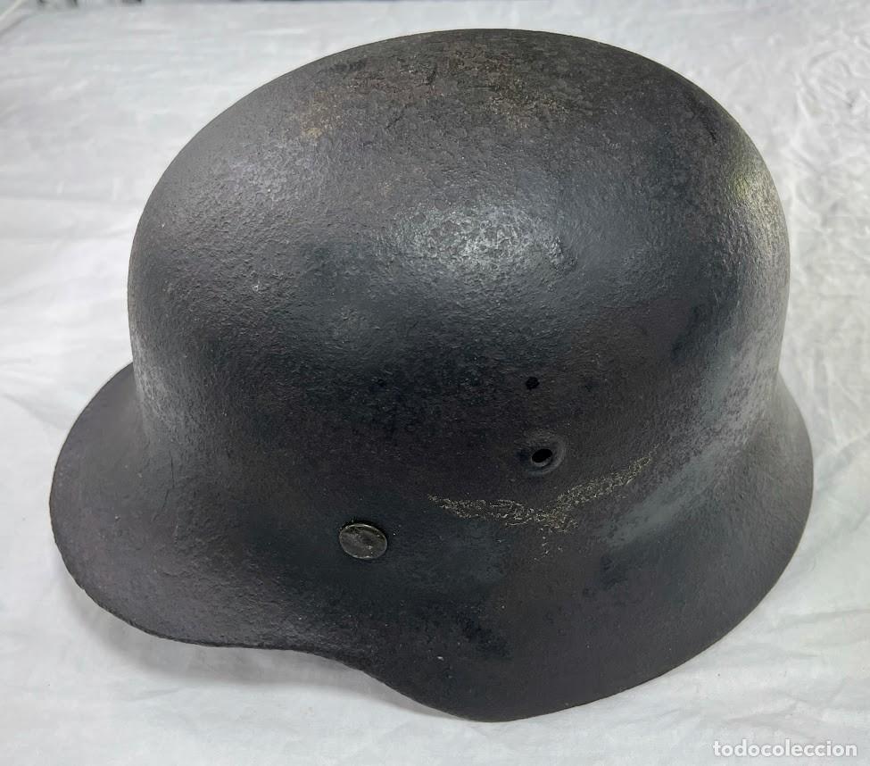 Militaria: Casco alem&aacute;n Stahlhelm WWII M40 Luftwaffe