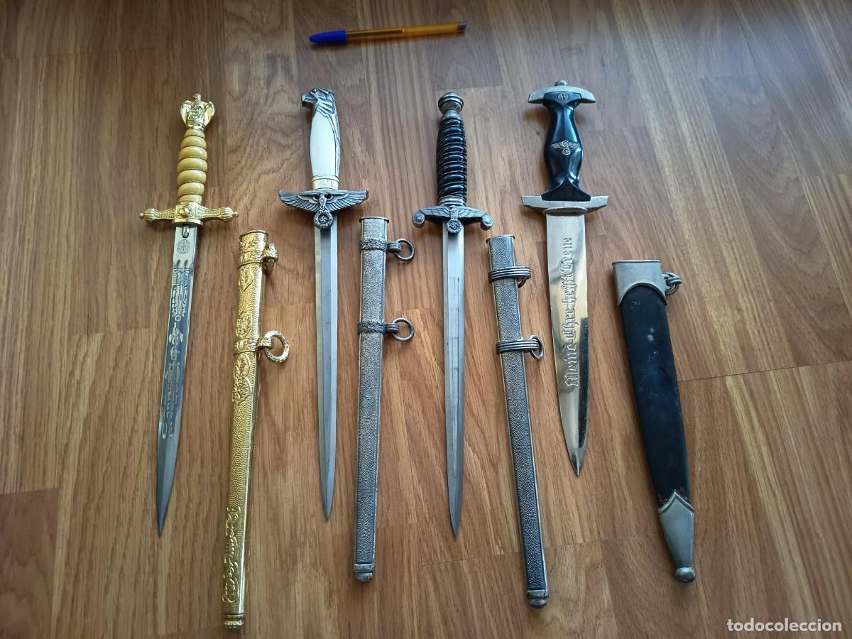 Militaria: Dagas replica de la Alemania nazi, 4 unidades
