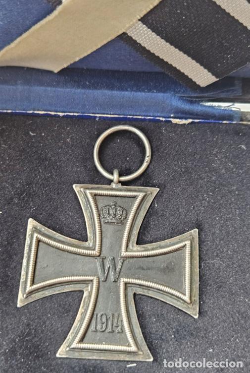 Military Antiques: WW1 GERMAN IRON CROSS IN BOX - MARKED KO