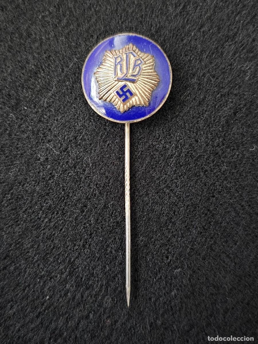 Militaria: WW2 GERMAN RLB ENAMEL PIN