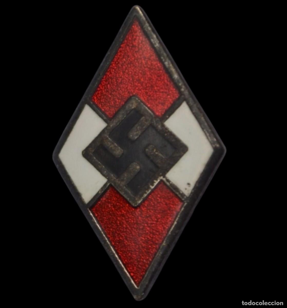 Militaria: ww11 ww2 GERMAN HJ HITLER JUGEND YOUTH BADGE