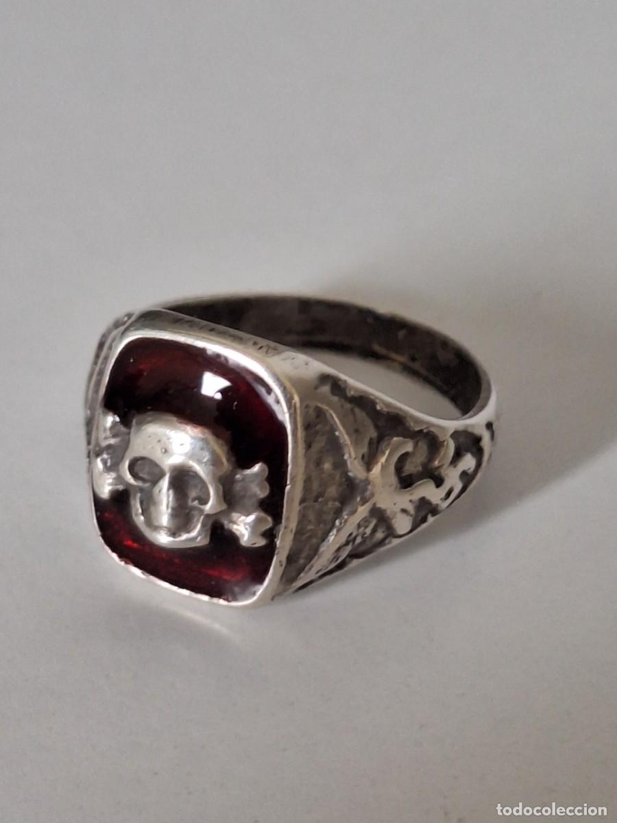 Militaria: WW2 GERMAN ENAMEL RING