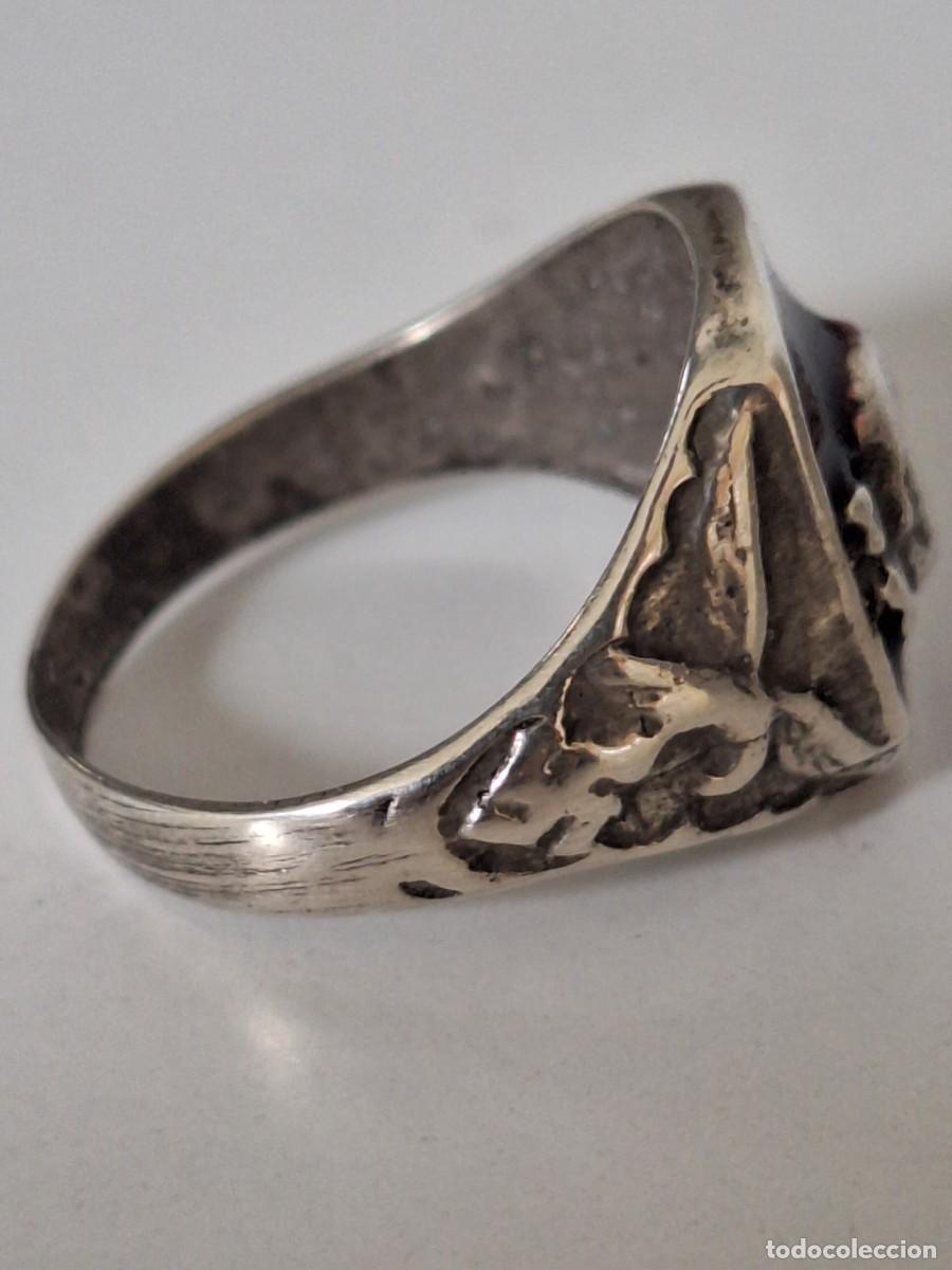 Militaria: WW2 GERMAN ENAMEL RING - Foto 3