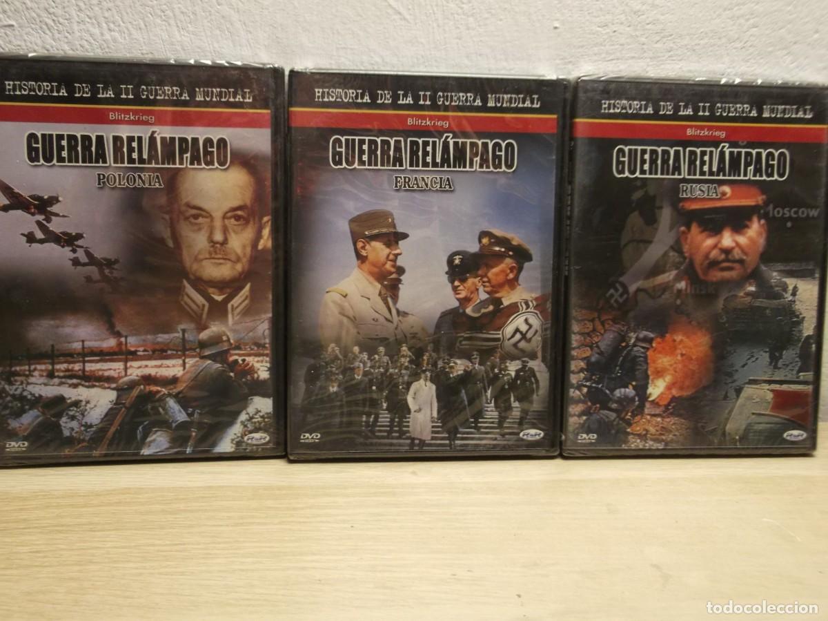 Militaria: HISTORIA DE LA II GUERRA MUNDIAL :RUSIA -FRANCIA POLONIA 3 DVD NUEVO PRECINTADOS