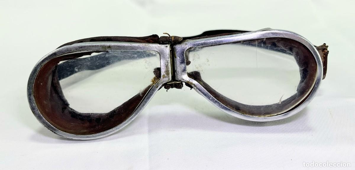 Militaria: Gafas inglesas de aviacion o motorista