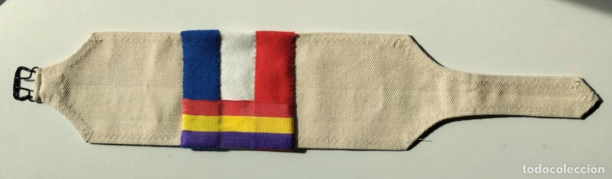Militaria: BRAZAL, BRAZALETE DE MAQUIS, MAQUISARD, RESISTENCIA FRANCESA, SEGUNDA GUERRA MUNDIAL 1939/1945.