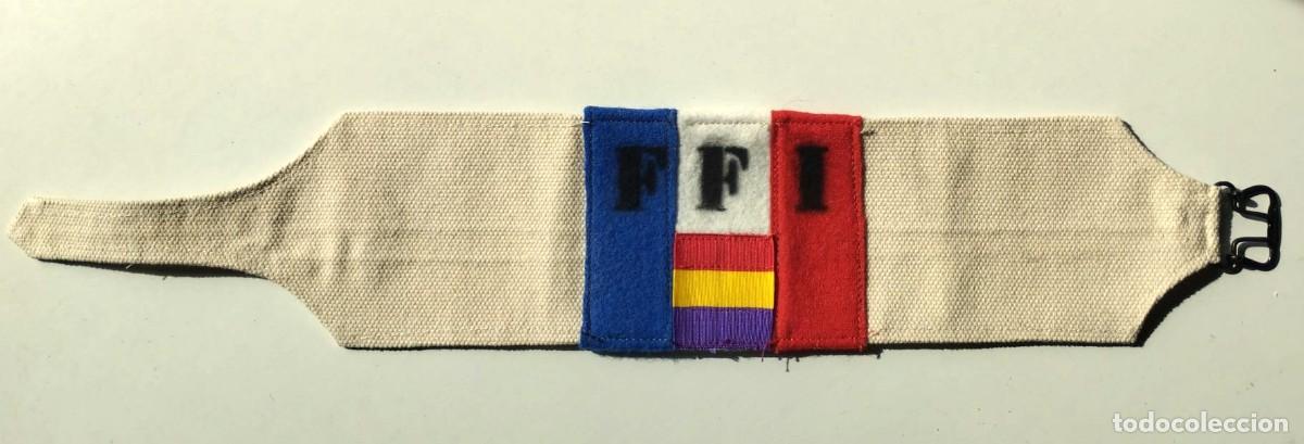 Militaria: BRAZAL, BRAZALETE DE MAQUIS, MAQUISARD, RESISTENCIA FRANCESA, SEGUNDA GUERRA MUNDIAL 1939/1945.