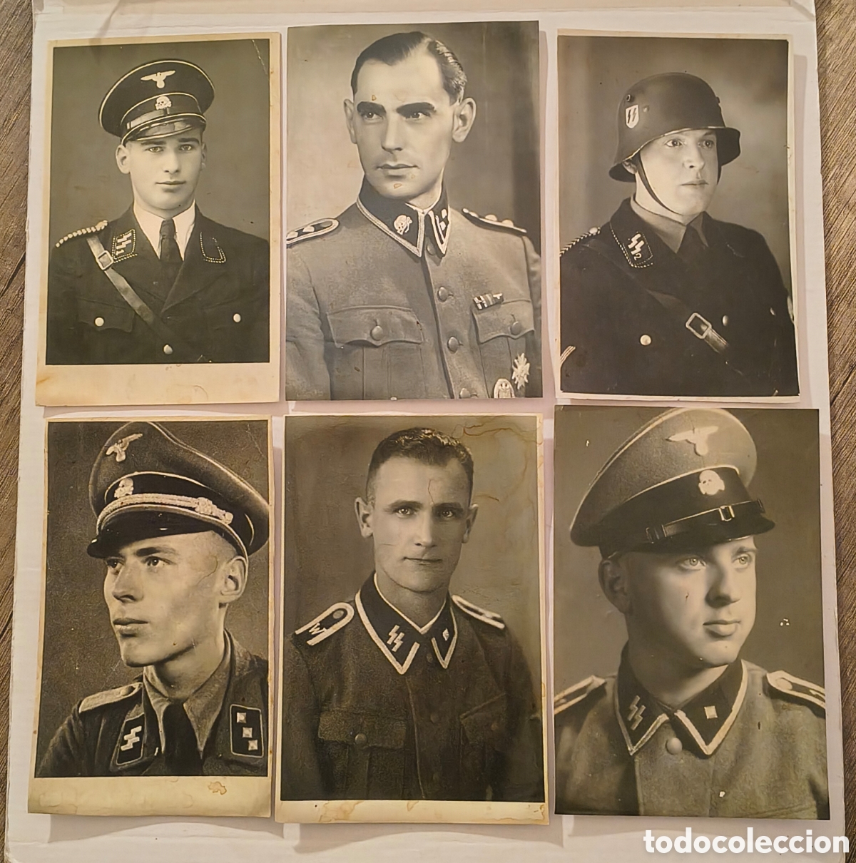 Militaria: Fotograf&iacute;as de estudio de las Waffen-SS (militaria) de la posguerra