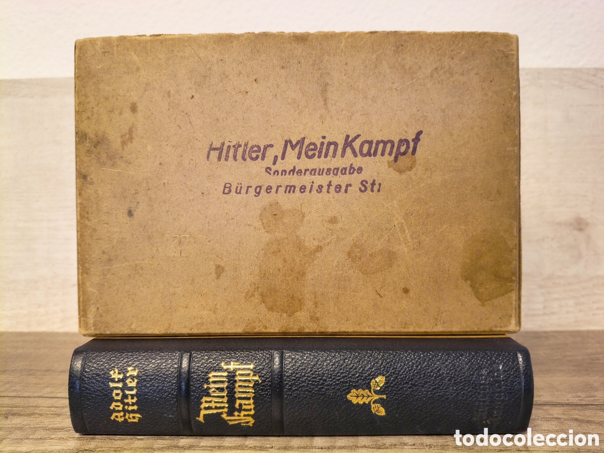 Militaria: Militaria del Tercer Reich: Libro Mein Kampf, 1942