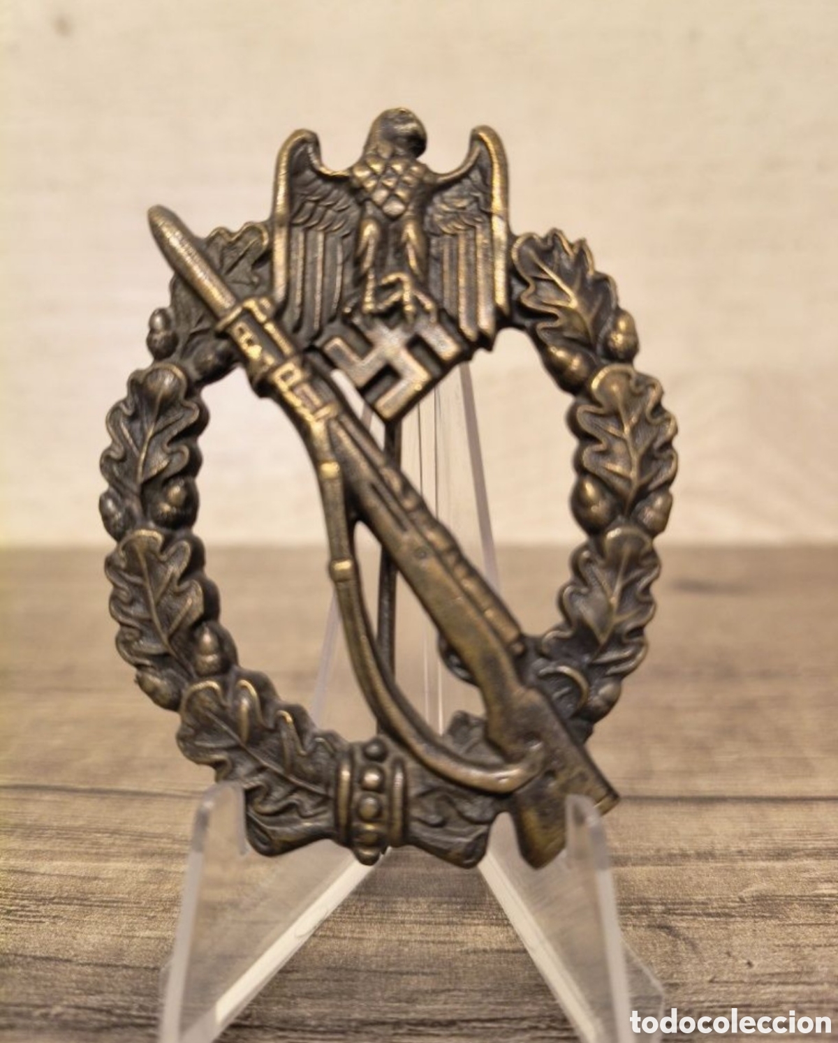 Militaria: Militaria del Tercer Reich: Insignia de Asalto de Infanter&iacute;a en bronce. F.O.