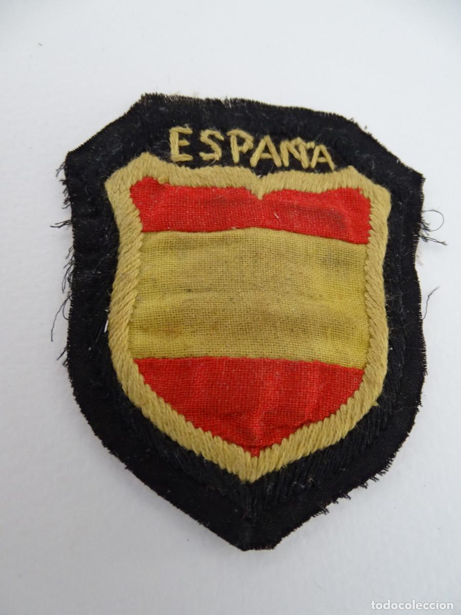 Militaria: Parche Divisi&oacute;n Azul .