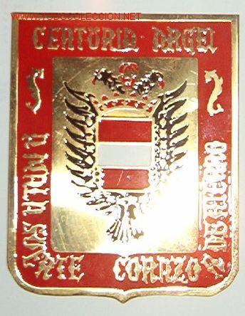 Militaria: Chapa de brazo Centuria Argel - Foto 1