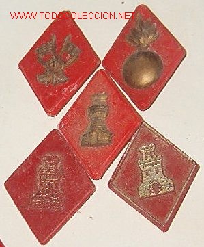 Militaria: 5 rombos variantes de plastico - Foto 1