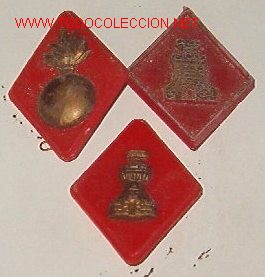 Militaria: 3 rombos variantes de plastico - Foto 1