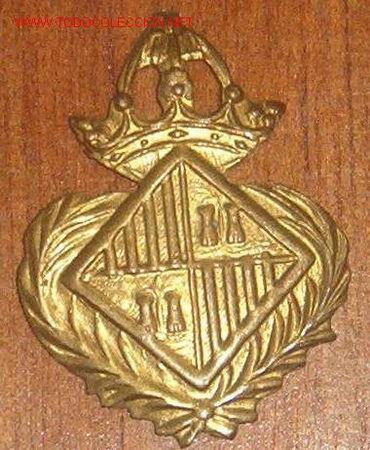 Militaria: Chapa  PM de 3 cms - Foto 1