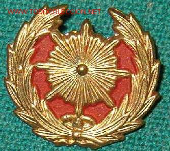 Militaria: Insignia de gorrillo de Intendencia. - Foto 1