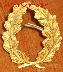 Militaria: Insignia de cuello de 25 cms - Foto 1
