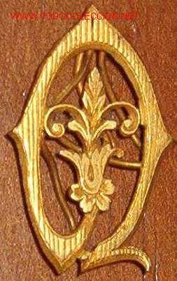 Militaria: Insignia de cuello de 31 cms - Foto 1