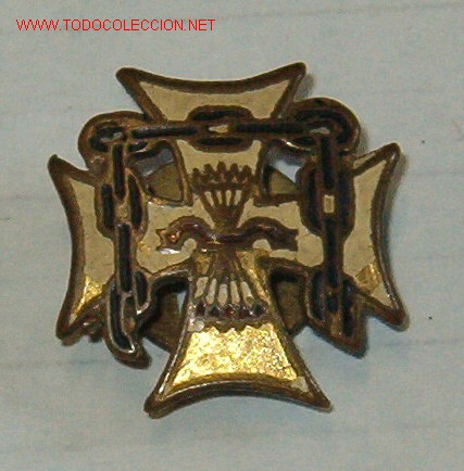 Militaria: Distintivo oja de ex-cautivos - Foto 1