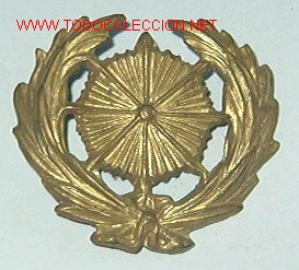 Militaria: Insignia solapa Intendencia - Foto 1