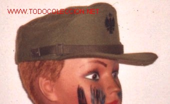 Militaria: Gorra de faena,E.T., a&ntilde;os 90. - Foto 1