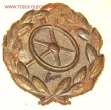 Militaria: Placa de condurtor militar - Foto 1