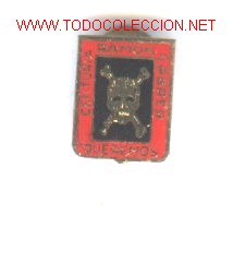 Militaria: Insignia de hojal.Centuria Ram&oacute;n Cabrer. - Foto 1