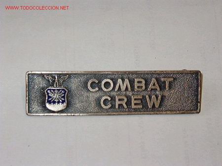 Militaria: Distintivo Combat Crew - Foto 1