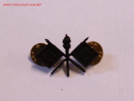 Militaria: Emblema de cuello, ingenieros - Foto 1