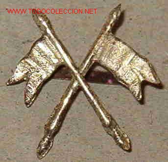 Militaria: Insignia gorrillo, lanceros - Foto 1