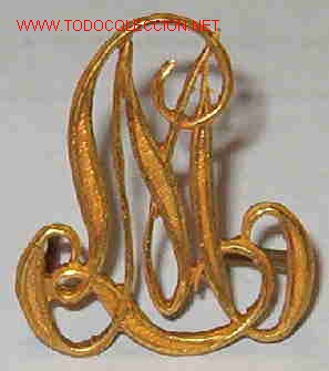 Militaria: Insignia de cuello ML - Foto 1