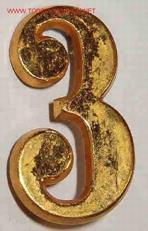 Militaria: Insignia de cuello n&ordm; 3 - Foto 1