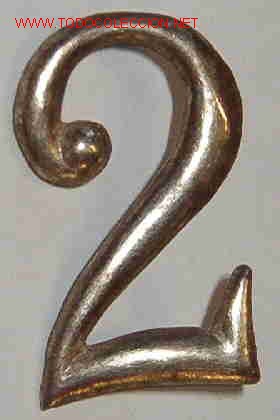 Militaria: insignia de cuello n&ordm;2 - Foto 1