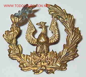 Militaria: Insignia de cuello Numancia, 33 cms - Foto 1